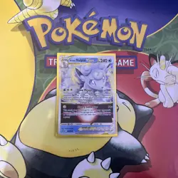 Pokemon TCG Alolan Vulpix VSTAR Silver Tempest 034/195 Holo Ultra Rare - Image 1