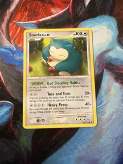 Snorlax 81/111 Pokemon Rising Rivals Unlimited Non Holo 2009 - Image 1