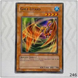 Gale Lizard - IOC-008 - Common Unlimited Yugioh - Image 1
