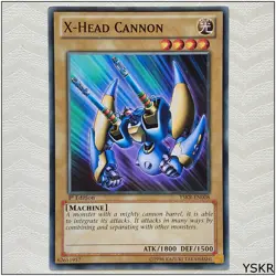 X-Head Cannon - YSKR-EN008 - Common 1st Edition Yugioh - Image 1