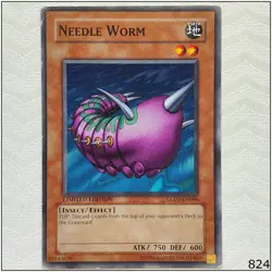 Needle Worm - GLD1-EN006 - Common Limited Edition Yugioh - Image 1