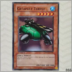 Catapult Turtle - DPYG-EN006 - Common 1st Edition Yugioh - Image 1