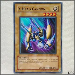 X-Head Cannon - DP2-EN005 - Common Unlimited Yugioh - Image 1