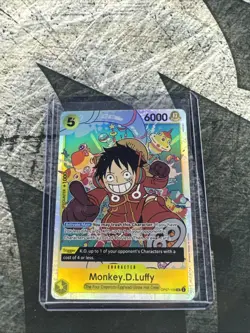 One Piece TCG Monkey D Luffy OP07-109 SR OP07-500 Years In The Future English NM - Image 1