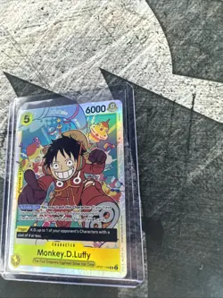 One Piece TCG Monkey D Luffy OP07-109 SR OP07-500 Years In The Future English NM - Image 2