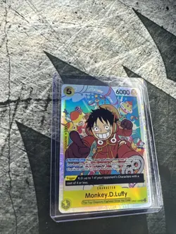 One Piece TCG Monkey D Luffy OP07-109 SR OP07-500 Years In The Future English NM - Image 3