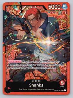 Shanks Leader FOIL - Starter Deck 23 - Shanks Red ST-23 One Piece - Image 1