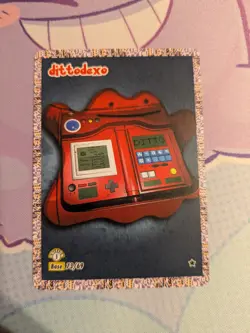 Pokemon Fanart Dittomon Card Dittodexo - Image 1