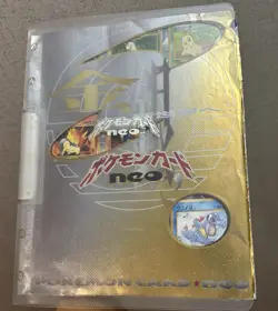 Pokemon Neo Genesis Series 1 Premium File Binder Cards Japanese Holo Starters - Image 2