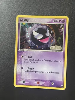 Gastly 52/92 Legend Maker Pokemon Card Moderately Played reverse holo - Image 1