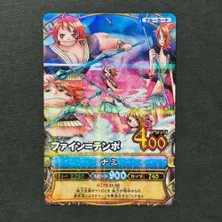 S4231 Nami C167 SR Holo Japanese One Piece Berry Match Carddass Card - Image 1