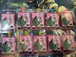 One Piece Chinese Card Game 3rd Anniversary bonney & kuma DON !! Card 10pcs set - Image 1