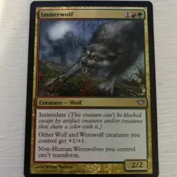 Immerwolf Dark Ascension Magic The Gathering MTG Card - Image 1