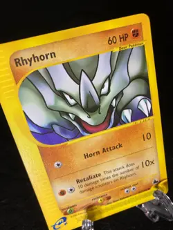 Rhyhorn 91/144 Skyridge Common Pokemon TCG Card NM Never Played - Image 2