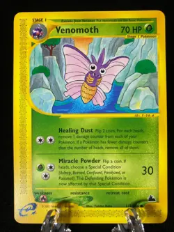 Venomoth 111/144 Skyridge Common Pokemon TCG Card NM Never Played - Image 1