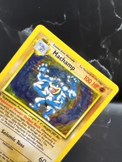 Pokemon Card Machamp Base Set 8/102 Holo Rare - Image 3