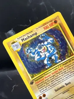 Pokemon Card Machamp Base Set 8/102 Holo Rare - Image 5