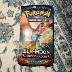 25x Pokemon Sun & Moon Burning Shadows Booster Pack - 10 Cards - factory sealed - Image 1
