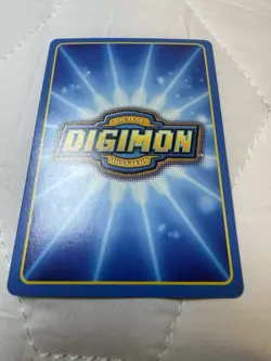 Digimon CCG MetalGreymon Bandai DW-01 Vintage Card 1999 Digital Monsters - Image 2