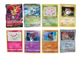 Pokemon TCG: 8 Card Lot Mixed Sets - Image 1