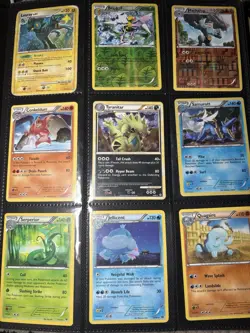 pokemon binder collection 225 lot vintage 4 Jumbo Cards - Image 1