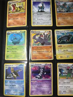 pokemon binder collection 225 lot vintage 4 Jumbo Cards - Image 2