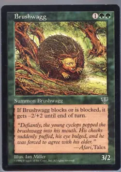 MTG MAGIC : BRUSHWAGG CARTA IN LINGUA INGLESE (741) - Image 1