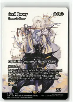 Cecil Harvey - Tymna the Weaver - FINAL FANTASY Through the Ages MTG NM - Image 1