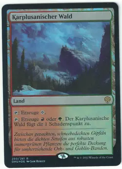 FOIL Karplusanischer Wald / Karplusan Forest - DOM. UNITED - deutsch (nm +) - Image 1