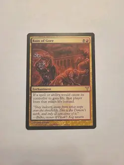 Rain of Gore [Dissension] Magic the Gathering LP MTG - Image 1