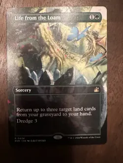 Life from the Loam : MTG *Anime Borderless* Ravnica Remastered #434 / NM - Image 1