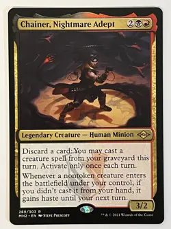 Chainer, Nightmare Adept The List Reprints Non-Foil Regular MTG - Image 1