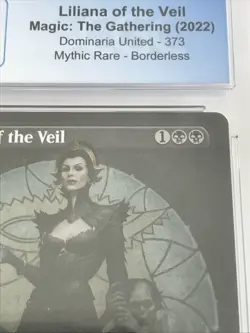 MTG Dominaria United - LILIANA OF THE VEIL - DMU 373 - Graded CGC 9 MINT - Image 3