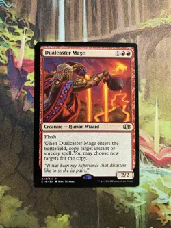 Mint/Near-Mint, English - 1 x MTG Dualcaster Mage Commander 2014 - Image 1