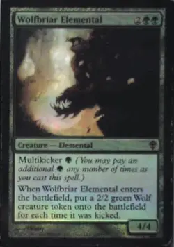 Wolfbriar Elemental - Worldwake: #118, Magic: The Gathering - Foil Nm R246 - Image 1