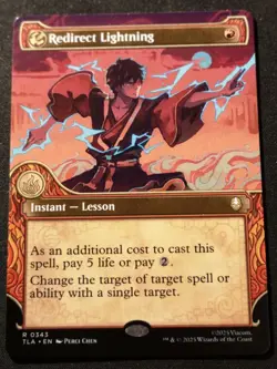 Redirect Lightning - Showcase - TLA - MTG - EN - NM - 0343 - Image 1