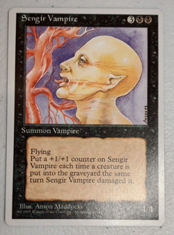 1x Sengir Vampire - NM - Alternate Fourth Edition - SPARROW MAGIC mtg - Image 1
