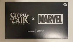 IRON MAN Secret Lair FOIL EDITION Marvel Magic The Gathering - IN HAND SEALED - Image 1