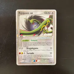 Pokemon carta promo Rayquaza EX 039 Wizards Black Star Promos Holo LP Italiano - Image 1