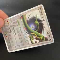 Pokemon carta promo Rayquaza EX 039 Wizards Black Star Promos Holo LP Italiano - Image 2
