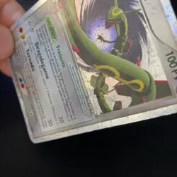 Pokemon carta promo Rayquaza EX 039 Wizards Black Star Promos Holo LP Italiano - Image 3