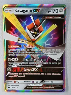 Carte pokemon FRANCAIS Katagami GX (CIN 70) Invasion Carmin [NM] 12.04.2025A - Image 1