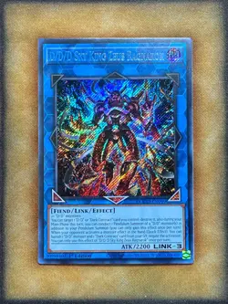 Yugioh D/D/D Sky King Zeus Ragnarok DOOD-EN049 Secret Rare 1st Ed NM - Image 1