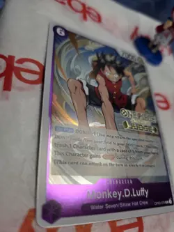 Monkey D Luffy OP03 070 C JUDGE PROMO GOLD STAMP ENGLISH One Piece Card Game - Image 2