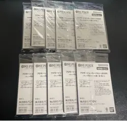 10 Packs One Piece Mcdonald's Chopper Promo Card Pack 2025 Japanese Sealed P-101 - Image 2