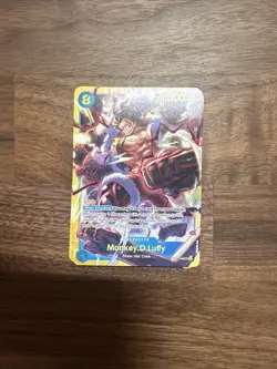 ONE PIECE CCG Monkey D. Luffy OP11-118 SEC A Fist of Divine Speed Non foil - Image 1