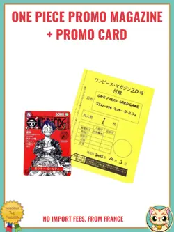 Luffy Promo 2025 One Piece Vol. 20 Jump Magazine NM (Luffy INCLUDED ST21-014) - Image 4