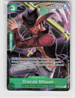 One Piece Promotion Cards #ST12-003 Dracule Mihawk (Illustration Box Vol.4) - Image 1