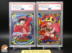 PSA 10 Luffy ONE PIECE Day 2024 & 2025 2set OP07-109 P-110 PROMO ONE PIECE Card - Image 1