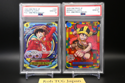 PSA 10 Luffy ONE PIECE Day 2024 & 2025 2set OP07-109 P-110 PROMO ONE PIECE Card - Image 4
